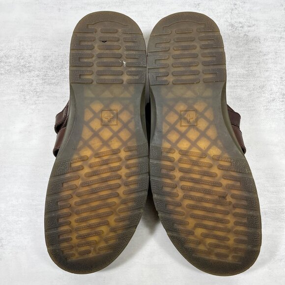 Dr Martens Fenton Leather Fisherman Sandals - Men's Size 10 - Brown - Picture 9 of 10